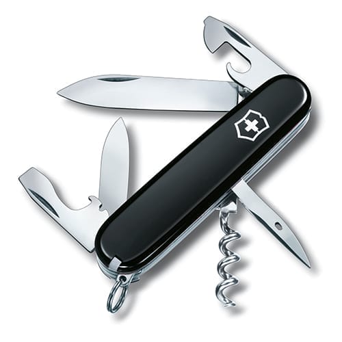 Нож Victorinox Spartan 91мм/12функ/черный