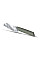 Кухонный нож Victorinox Swiss Modern Santoku, 17 см, рифл., зел. ручкой, блистер