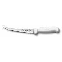 Кухонний ніж Victorinox Fibrox Boning Flex Vx5.6617.15, 15 см, з біл. ручкою
