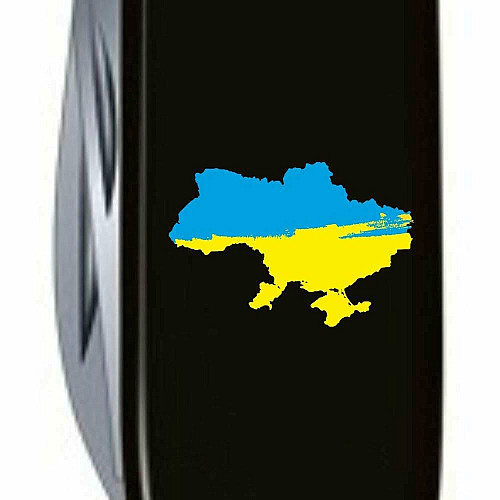 Нож Victorinox Climber Ukraine 91мм/14функ/карта Украины сине-желтая/черный