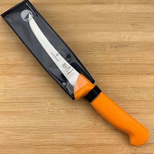 Кухонный нож Victorinox Swibo Boning, 16 см, гибкий, с желт. ручкой