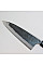 Нож кухонный Hanakumagawa Funayuki, широкий, Shirogami steel #2, ручка магнолия, 165 мм (4580149741089)