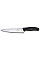 Кухонный нож Victorinox SwissClassic Carving, 19 см, черный. ручкой, блистер
