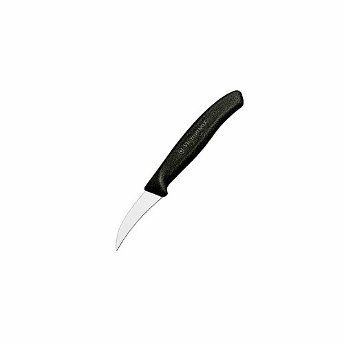 Кухонный нож Victorinox SwissClassic Shaping, 6 см, черный. ручкой