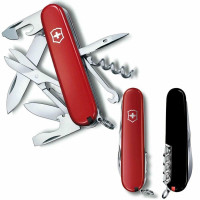 Ніж Victorinox Climber Ukraine 91мм/14функ/червоно-чорний