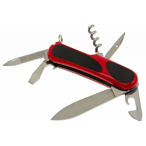 Нож Victorinox EvoGrip 10 85мм/13функ/черв-черный