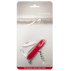 Нож Victorinox Waiter 84мм/9функ/красный, блистер