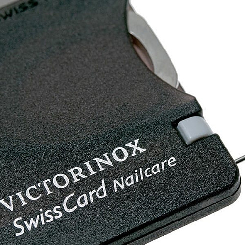 Набор Victorinox Swisscard Nailcare 82х54х4мм/13функ/прозрачный черный