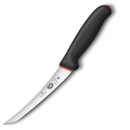 Кухонный нож Victorinox Fibrox Boning Superflex, 15 см, черный. ручкой Dual Grip