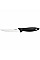 Кухонный нож Fiskars Essential Black для томатов, 12 см, с чер.ручкой (1065569)