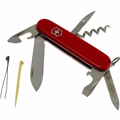 Ніж Victorinox Sportsman 84мм/13функ/червоний