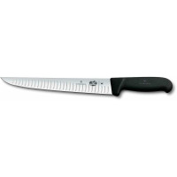 Кухонний ніж Victorinox Fibrox Sticking Vx5.5523.25, 25 см, з чорн. ручкою