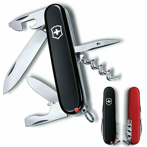 Нож Victorinox Spartan Ukraine 91мм/12функ/черно-красный