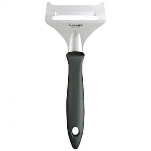 Кухонный нож Fiskars Essential Black для творога, черный. ручкой (1065588)