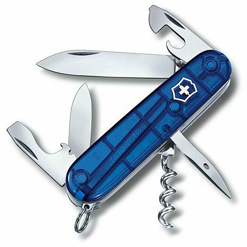 Нож Victorinox Spartan Ukraine 91мм/12функ/проз.сине-желтый