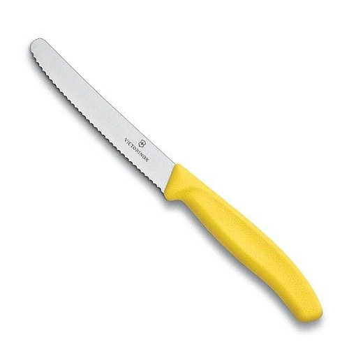 Кухонный нож Victorinox SwissClassic Tomato&Table, 11 см, с окт. ручкой