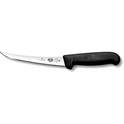 Кухонный нож Victorinox Fibrox Boning Flex Vx5.6613.12 12 см с черн. ручкой