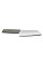 Кухонный нож Victorinox Swiss Modern Santoku, 17 см, рифл., зел. ручкой, блистер