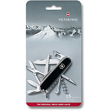 Ніж Victorinox Huntsman 91мм/15функ/чорний, блістер