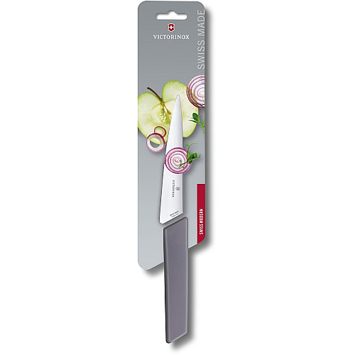 Кухонный нож Victorinox Swiss Modern Kitchen, 15 см, из сирени. ручкой, блистер