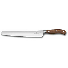 Кухонний ніж Victorinox Grand Maitre Wood Bread 7.7430.26G для хліба, 26 см, з дерев. ручкою, у подар.уп.
