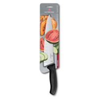 Кухонний ніж Victorinox SwissClassic Carving, 25 см, з чорн. ручкою, блістер