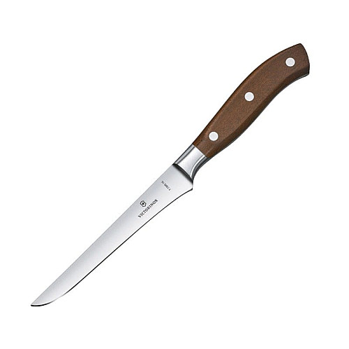 Кухонный нож Victorinox Grand Maitre Wood Boning, 15 см, из деревьев. ручкой, в подарочной упаковке