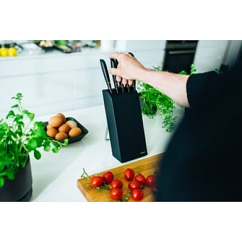 Кухонний ніж кухарський азіатський Fiskars Deba Edge Black 12 см (1003096)