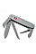 Ніж Victorinox Swiss Army 7 93мм/7функ/рифл/сріблястий