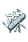 Ніж Victorinox Climber 91мм/14функ/прозорий срібний