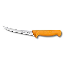 Кухонний ніж Victorinox Swibo Boning, 16 см, гнучкий, з жовт. ручкою