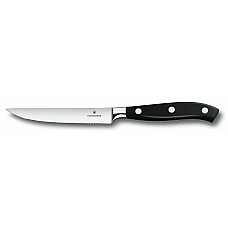 Кухонний ніж Victorinox Grand Maitre Tomato&Steak Vx7.7203.12WG, 12 см, з чорн. ручкою, у подар.уп.