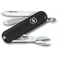 Ніж Victorinox Classic SD Colors Dark Illusion Vx0.6223.3G 58 мм/7 функцій/чорн.