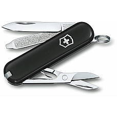 Ніж Victorinox Classic SD Colors Dark Illusion Vx0.6223.3G 58 мм/7 функцій/чорн.