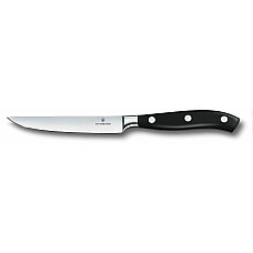 Кухонний ніж Victorinox Grand Maitre Steak Vx7.7203.12G, 12 см, з чорн. ручкою, у подар.уп.