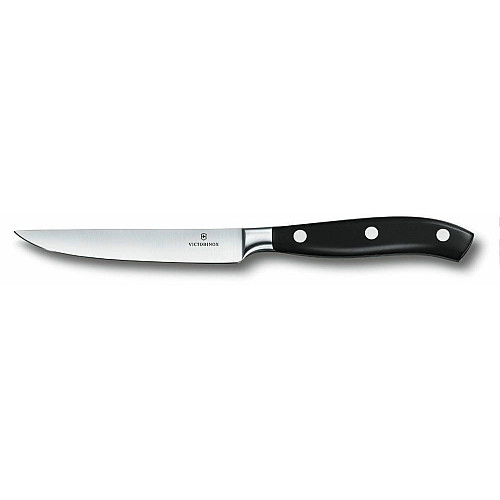 Кухонный нож Victorinox Grand Maitre Steak Vx7.7203.12G, 12 см, с черн. ручкой, в подар.уп.