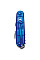 Ніж Victorinox Spartan 91мм/12функ/прозорий синій