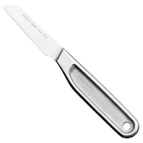Ніж для овочів Fiskars All Steel, 7 см, сріблястий (1062889)