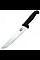 Кухонный нож Victorinox Fibrox Butcher, 23 см, черный. ручкой