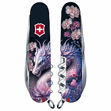 Нож Victorinox Climber Zodiac 91мм/14функ/Волшебный дракон/разноцветный