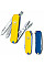 Ніж Victorinox Classic SD Ukraine 58 мм/7 функцій/жовто-синій
