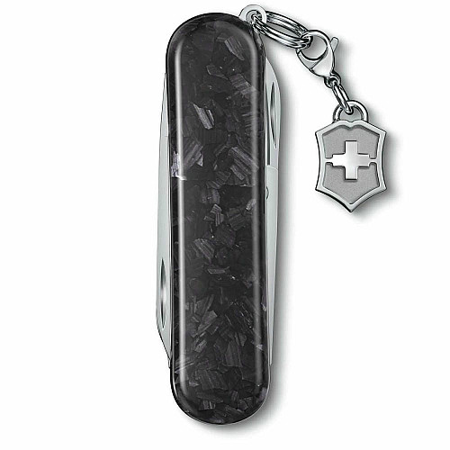 Нож Victorinox Classic SD Brilliant Carbon 58 мм/5 функций/черный