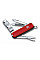 Ніж Victorinox NailClip 580 65мм/8функ/червоний