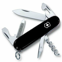 Ніж Victorinox Sportsman 84мм/13функ/чорний