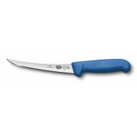 Кухонний ніж Victorinox Fibrox Boning Flex, 15 см, з син. ручкою