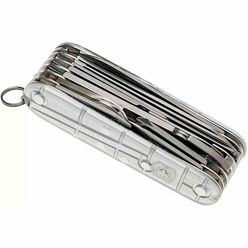 Ніж Victorinox Swisschamp 91мм/31функ/сріблястий