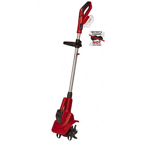 Культиватор аккумуляторный Einhell GE-CR 18/20 Li E-Solo 18В PXC шир. 20см глуб. 20см 3.85кг (без АКБ и ЗУ)