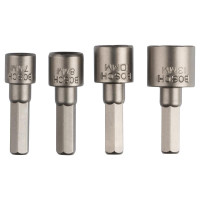 Головки торцевые Bosch 1/4