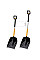Лопата для уборки снега телескопическая Fiskars X-series™ (1057188)