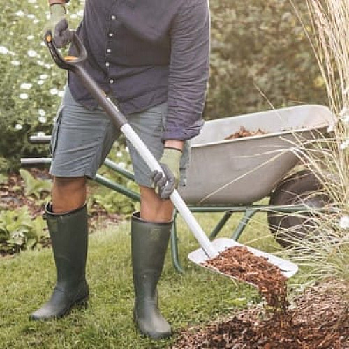 Совкова лопата Fiskars Xact телескопічна (1066734)